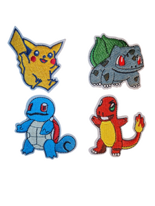 Pokemon Character Iron on Patch