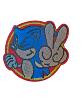 Sonic Themed Iron On Patches