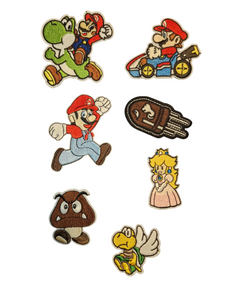 Mario Inspired iron on patch