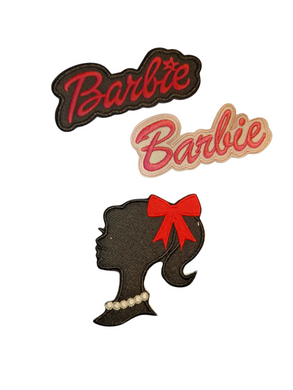 Barbie Inspired Iron On Patches