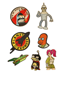 Futurame Inspired Iron on Patch