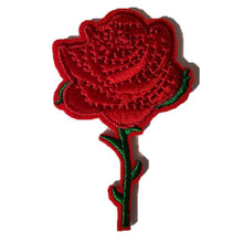Rose flower single Rose Iron on Patch Brand New Sew on Patch