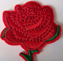 Rose flower single Rose Iron on Patch Brand New Sew on Patch