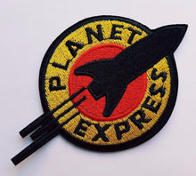 Planet Express Futurama TV Show spaceship Iron On Patch Sew On Transfer