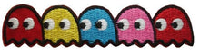 Pacman Ghosts Video Game Pac man Retro Iron On Patch Sew on Embroidered New