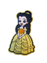 Beauty and the Beast Belle & Beast  Embroidered Iron On Sew On Patch - Twin Pack