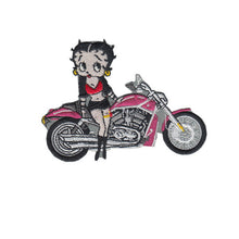 Betty Boop Twin Pack Iron On Patch Sew On Transfer badge fancy Dress