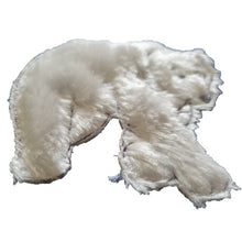 Fluffy Polar Bear - Iron On patch Sew On transfer logo Badge - Brand New