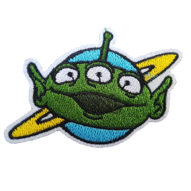 Toy Story Alien Head Iron On Patch Sew On Transfer
