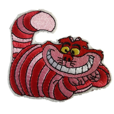 The Cheshire Cat Iron On Patch Sew On Transfer
