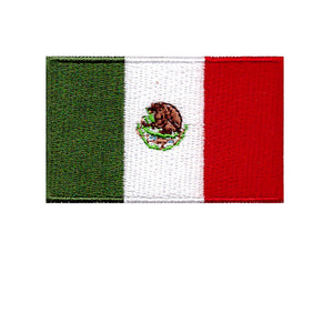 mexico country iron on flag sew on transfer