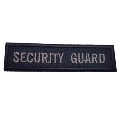 Security Guard Iron Patch Sew On Transfer