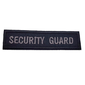 Security Guard Iron Patch Sew On Transfer