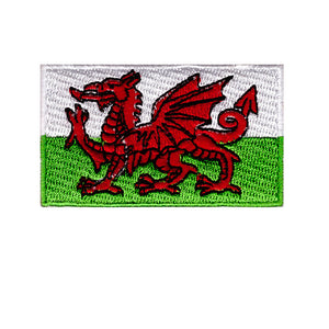Wales country iron on patch sew on transfer flag of st david