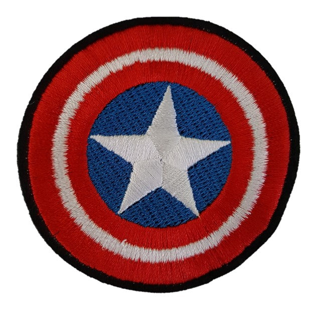 Captain America shield symbol Iron On Patch Sew On Transfer