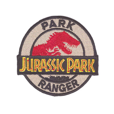 Jurassic Park Movie Ranger Iron On Patch Sew on Transfer - Jurassic World Park Ranger