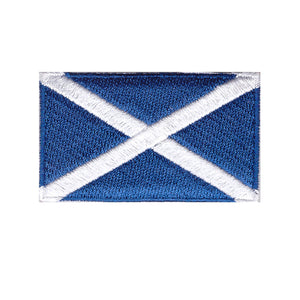 Scotland Country Flag Iron On Patch