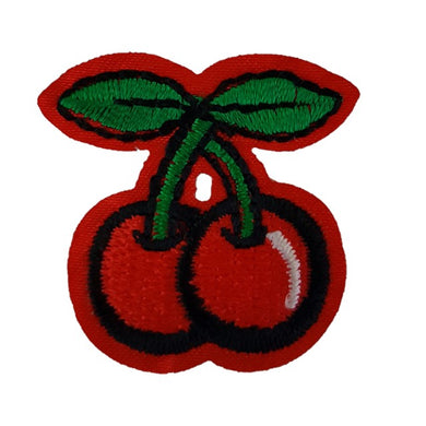 Cherry Iron on Patch Sew ON Transfer
