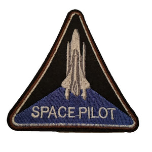 Space Pilot Iron On Patch