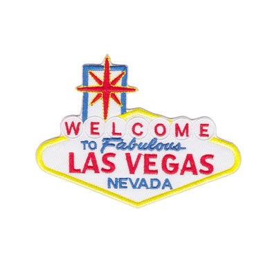 welcome to the fabulous Las Vegas Nevada sign Iron On Patch  